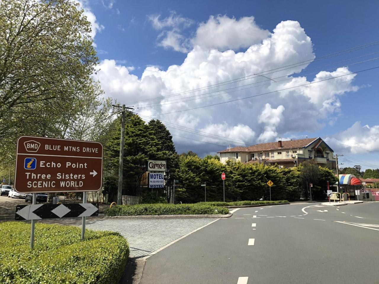 The Clarendon Motel Katoomba Exteriör bild